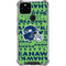 NFL Seattle Seahawks - Blast Green Google Pixel 5 Clear Case